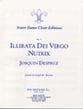 Illibata Dei Virgo Nutrix SATB choral sheet music cover